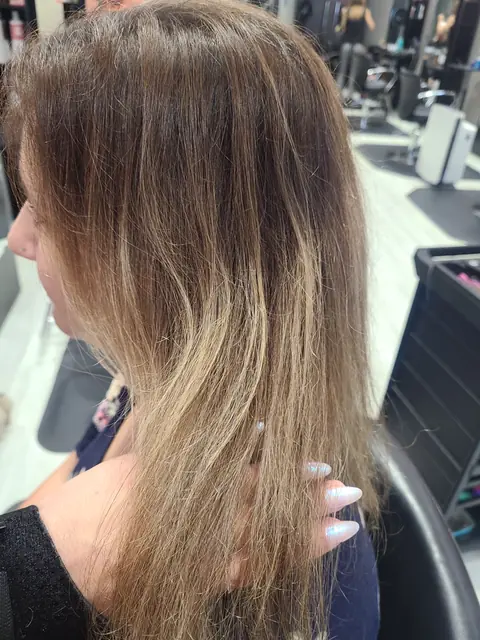 Client hair before a haircut service at Prima Hair and Day Spa, example 3
