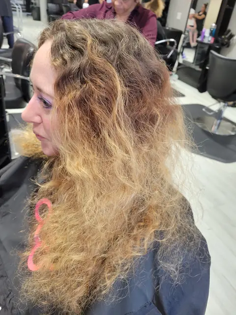 Client hair before a color service at Prima Hair and Day Spa, example 8